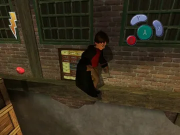 Harry Potter and the Sorcerer's Stone screen shot game playing